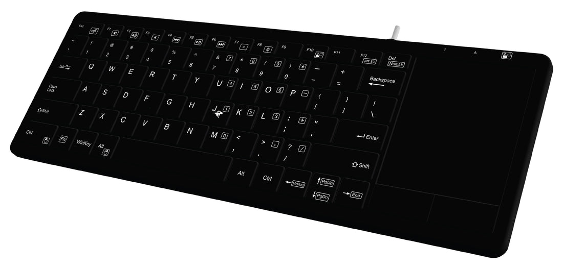 JP CleanPro Waterproof SS Touchpad Keyboard