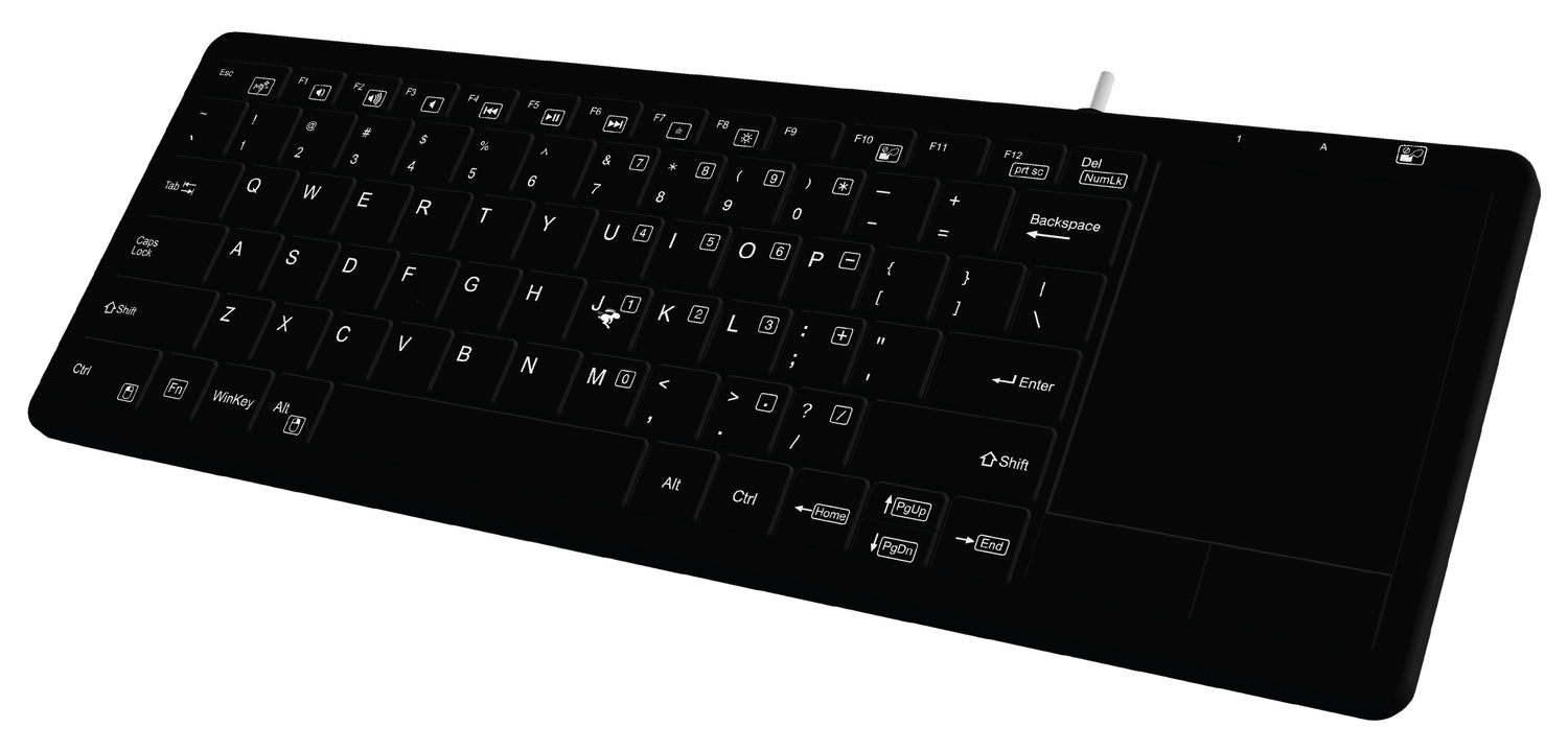 JP CleanPro Waterproof SS Touchpad Keyboard – JoPak Tech Solutions