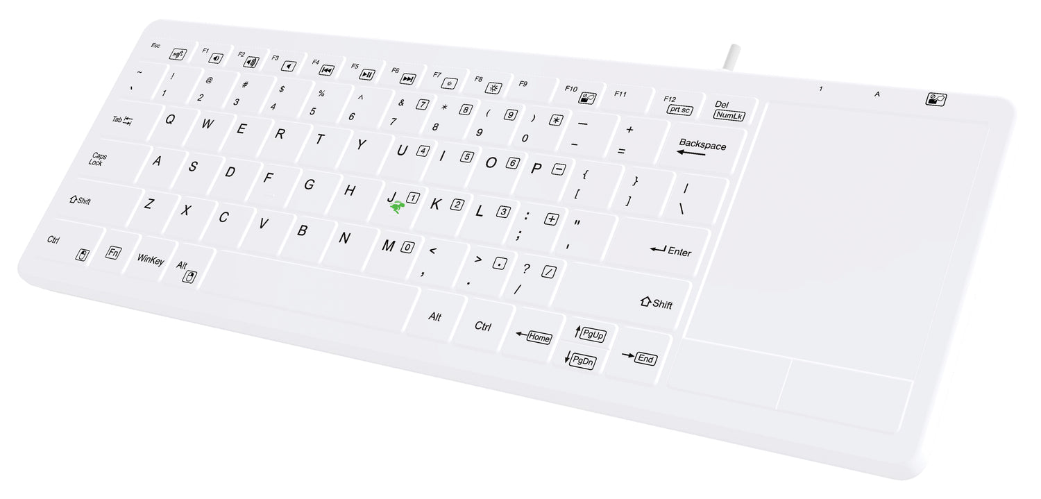 JP CleanPro Waterproof SS Touchpad Keyboard – JoPak Tech Solutions